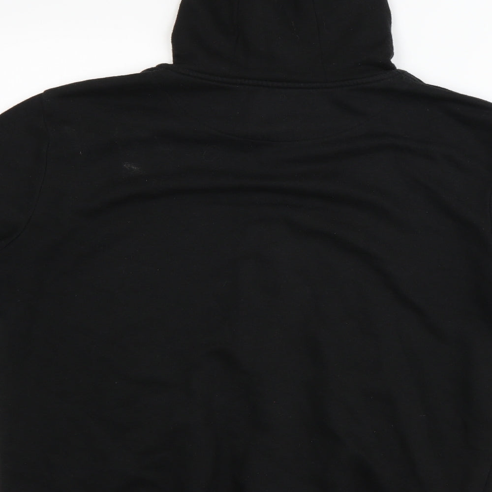 Primark Mens Black   Full Zip Hoodie Size M