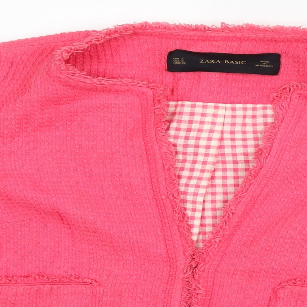 Zara Womens Pink   Jacket  Size S