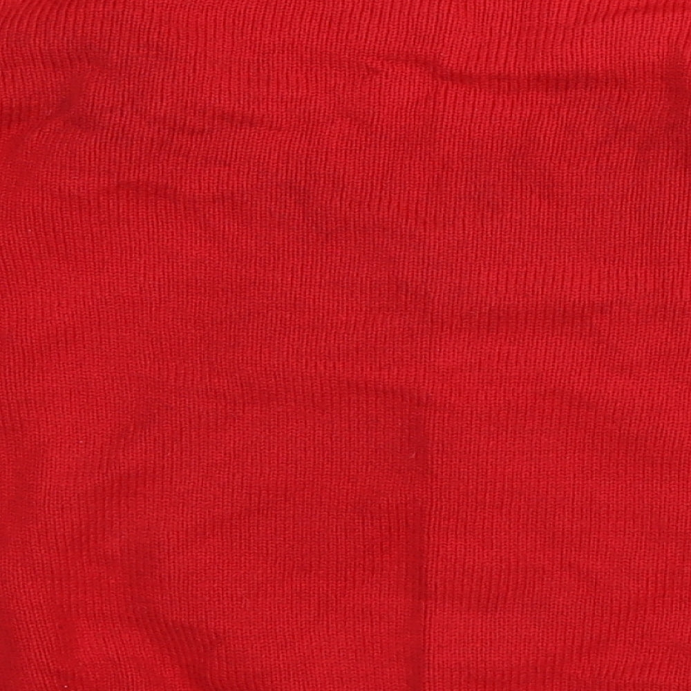 NEXT Boys Red   Pullover Jumper Size 12 Years  - Christmas