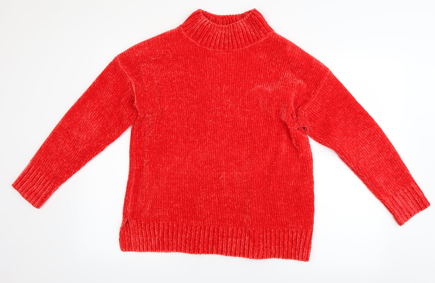 F&F Womens Orange   Pullover Jumper Size 10