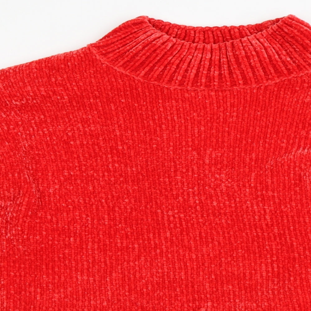 F&F Womens Orange   Pullover Jumper Size 10