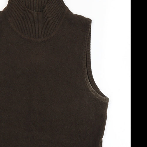 evie Womens Brown   Basic Tank Size 14