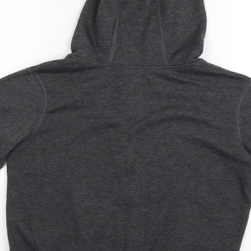 George Boys Grey   Full Zip Hoodie Size 7-8 Years
