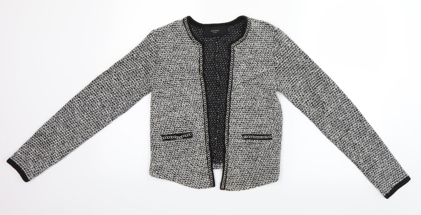 RESERVED Womens Black   Cardigan Jumper Size 6