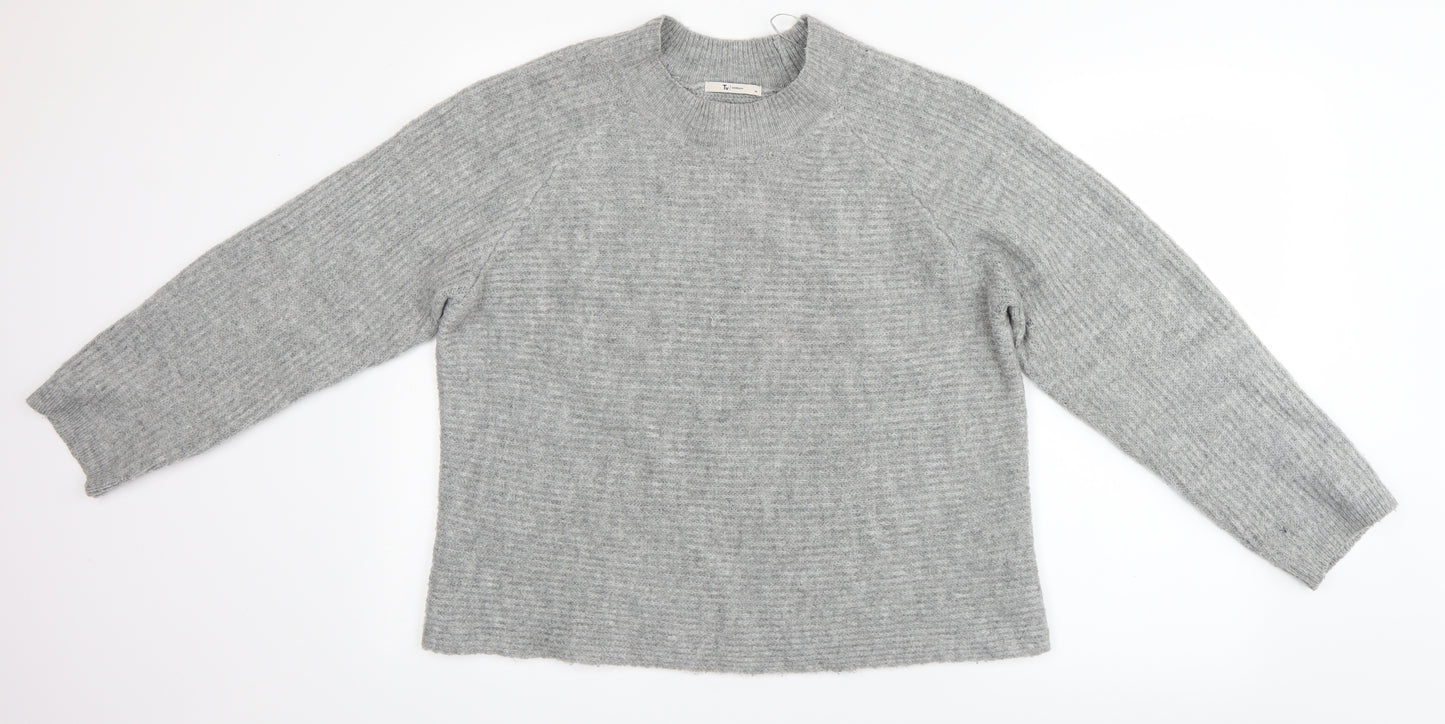 TU Womens Grey   Pullover Jumper Size M