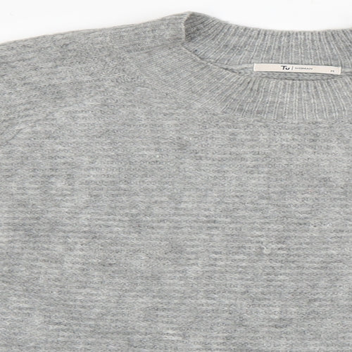 TU Womens Grey   Pullover Jumper Size M