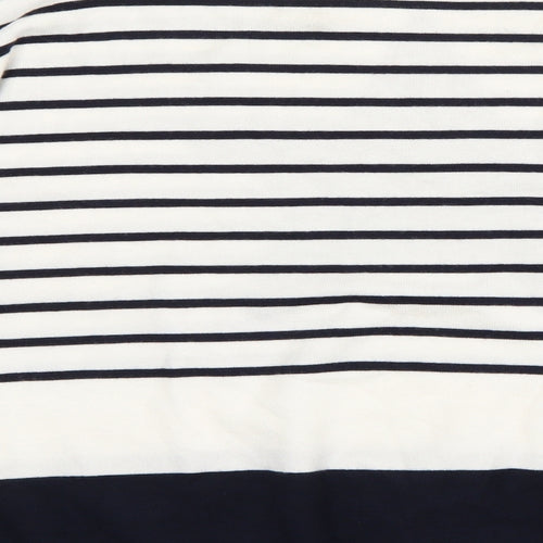 F&F Womens Blue Striped  Basic Blouse Size 20