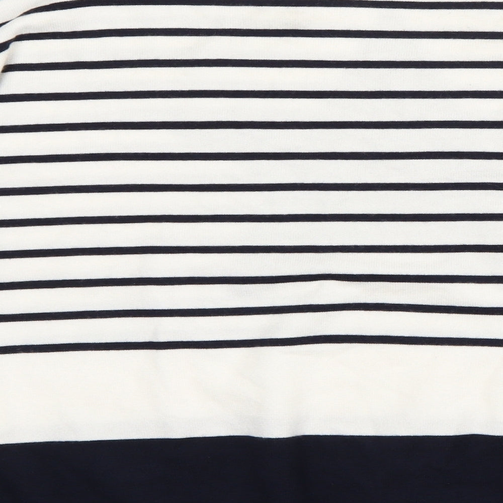 F&F Womens Blue Striped  Basic Blouse Size 20