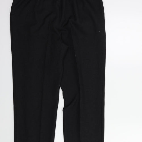 Preworn Womens Black   Trousers  Size 30 in L26 in