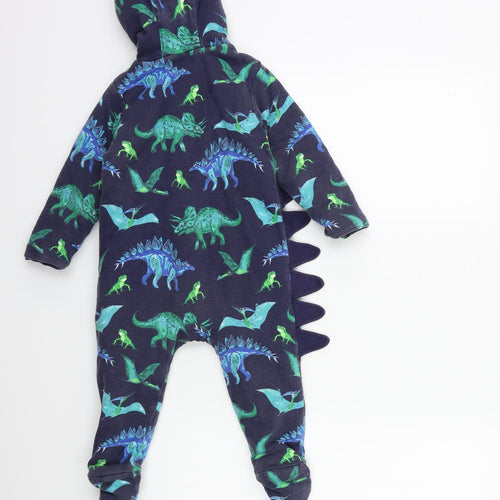 Blue Zoo Baby Blue   Babygrow One-Piece Size 12-18 Months