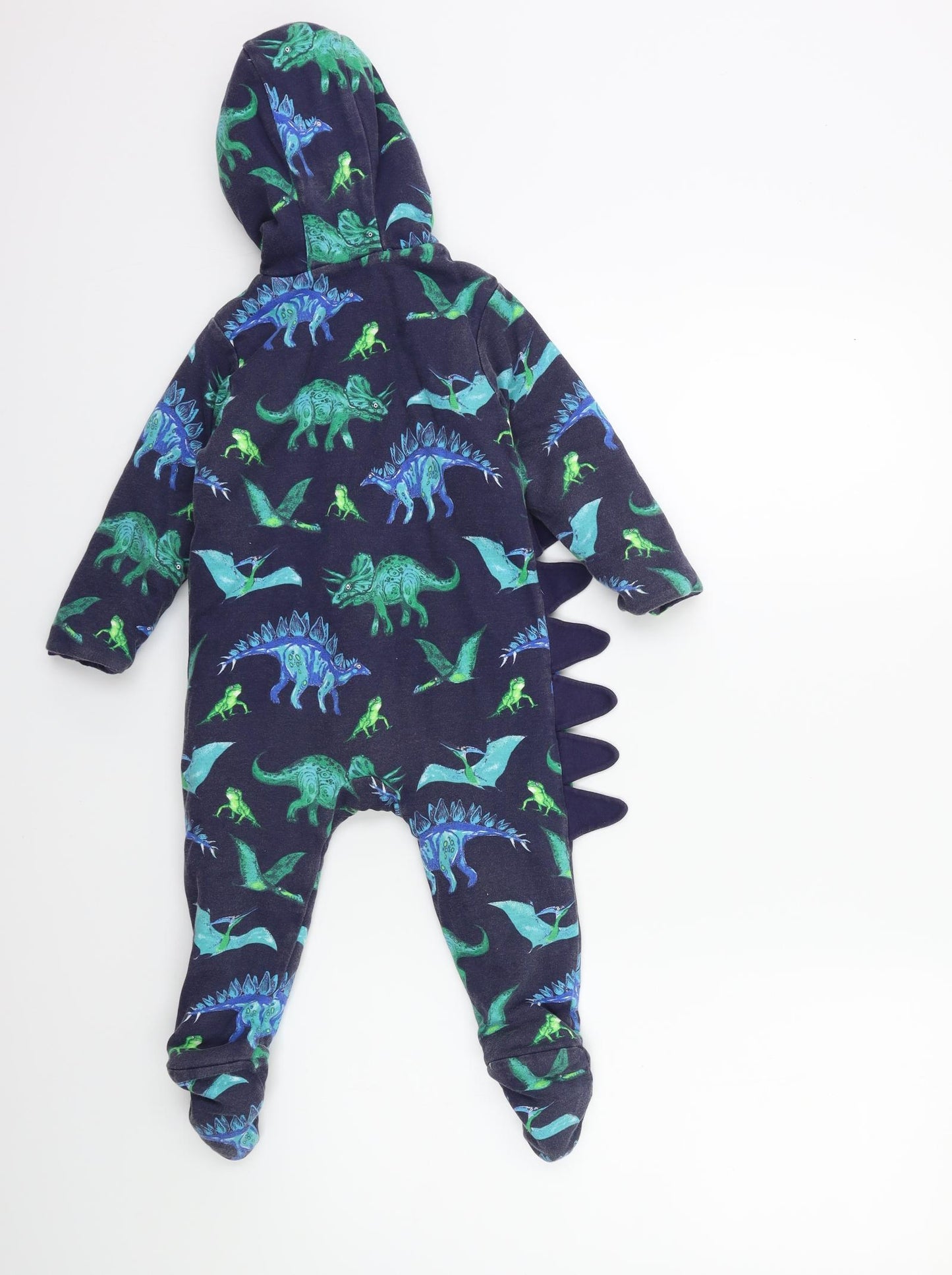 Blue Zoo Baby Blue   Babygrow One-Piece Size 12-18 Months
