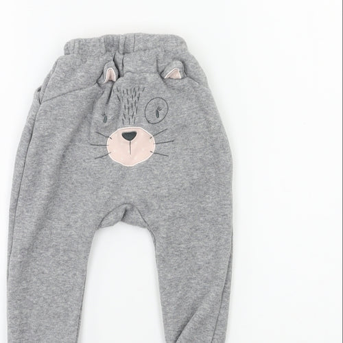 Preworn Baby Grey   Jogger Trousers Size 18 Months