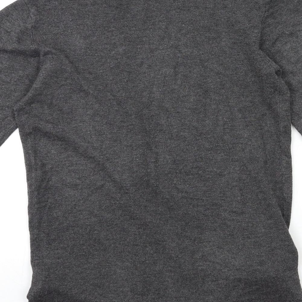 Select Womens Grey  Knit Cardigan Jumper Size 6