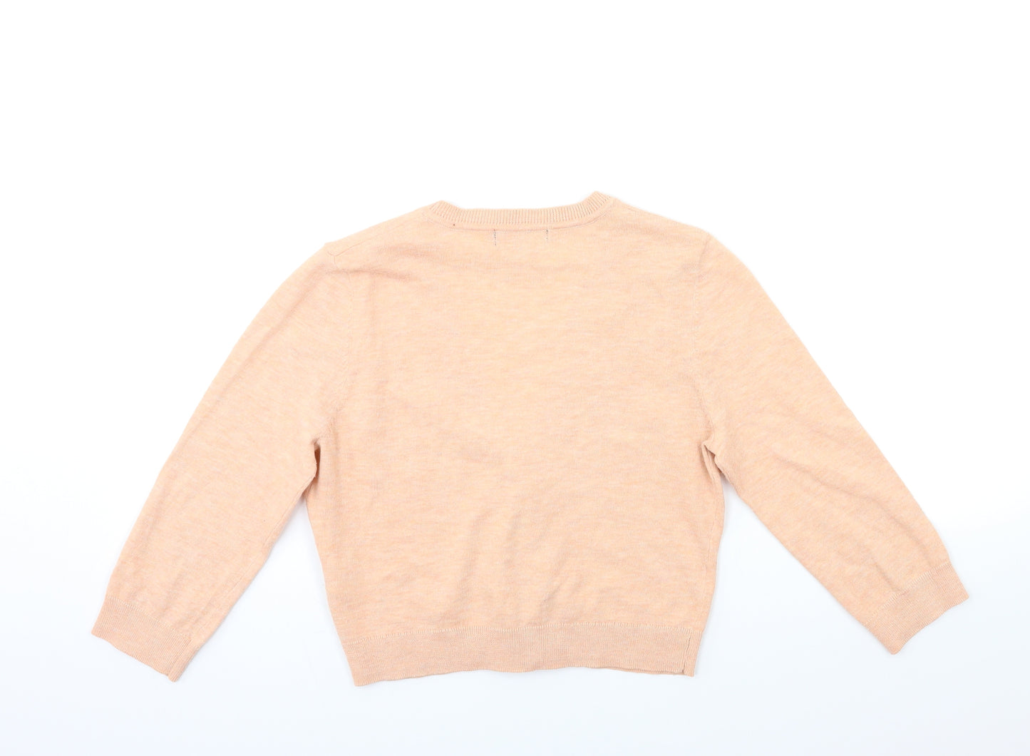 New Look Womens Pink  Knit Cardigan Jumper Size 10