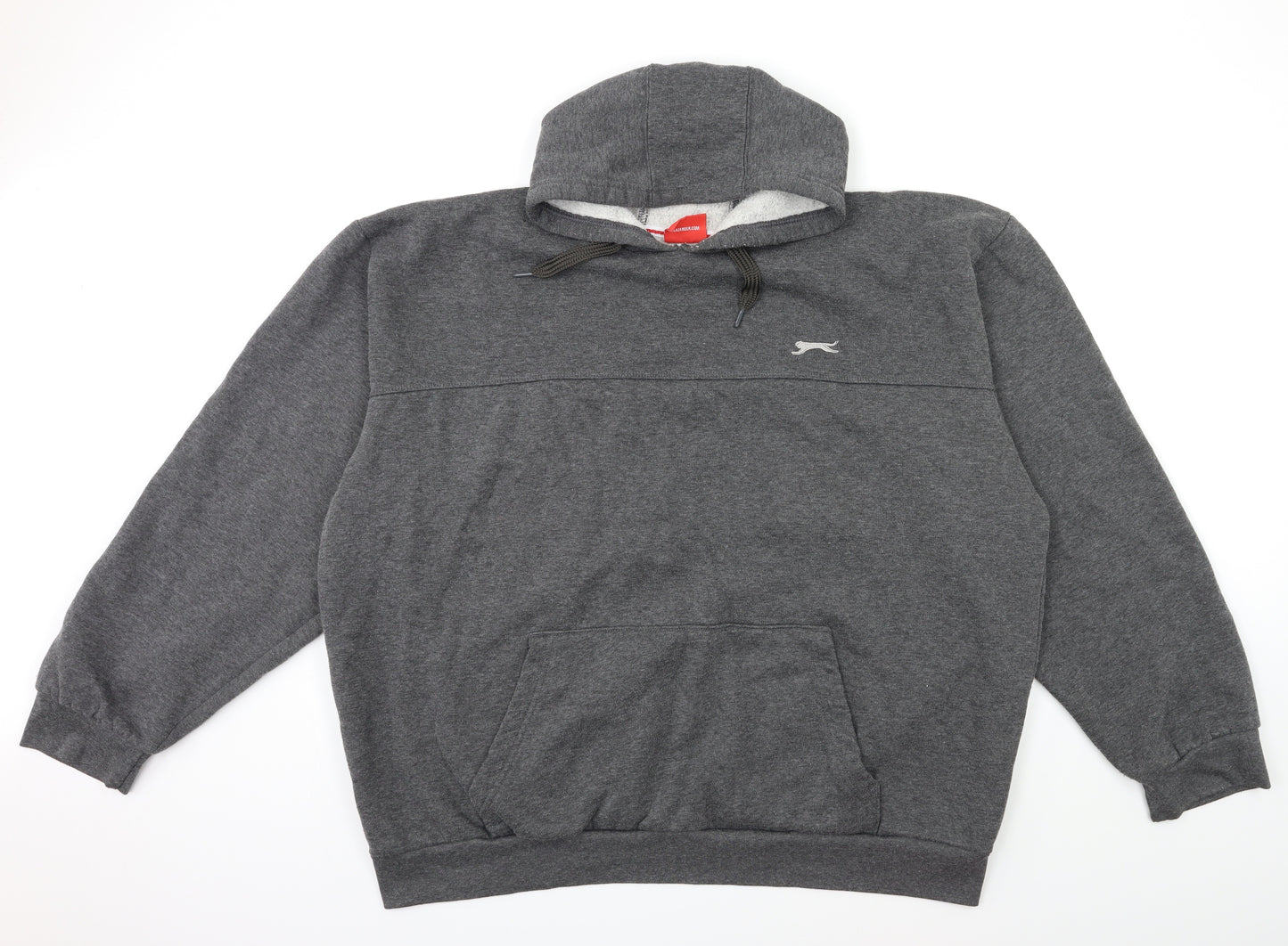 Slazenger Mens Grey   Pullover Hoodie Size 4XL