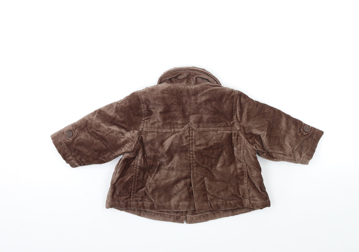 Mothercare Baby Brown  Ramie Jacket  Size 3-6 Months