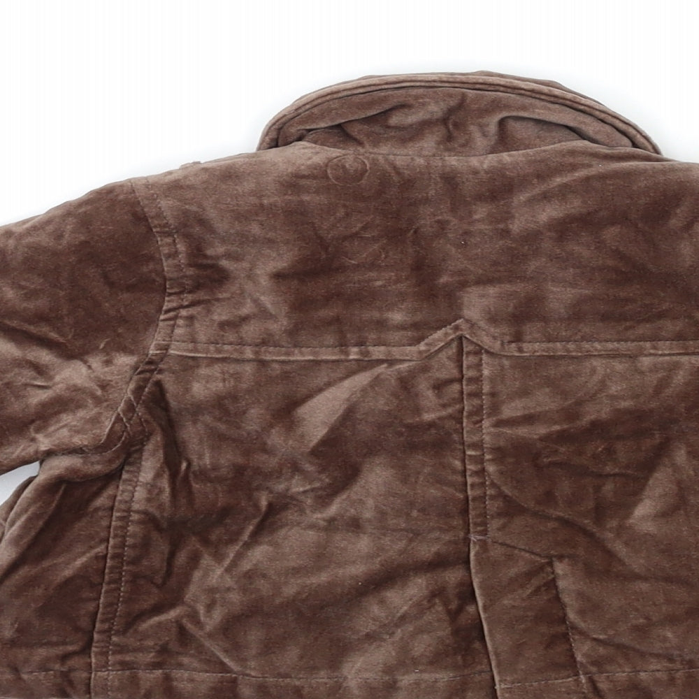 Mothercare Baby Brown  Ramie Jacket  Size 3-6 Months