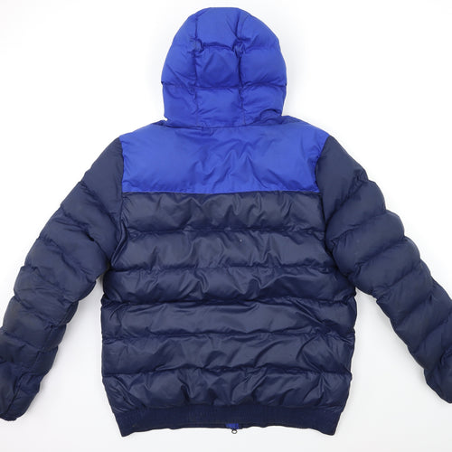 Nike Mens Blue   Puffer Jacket Coat Size L