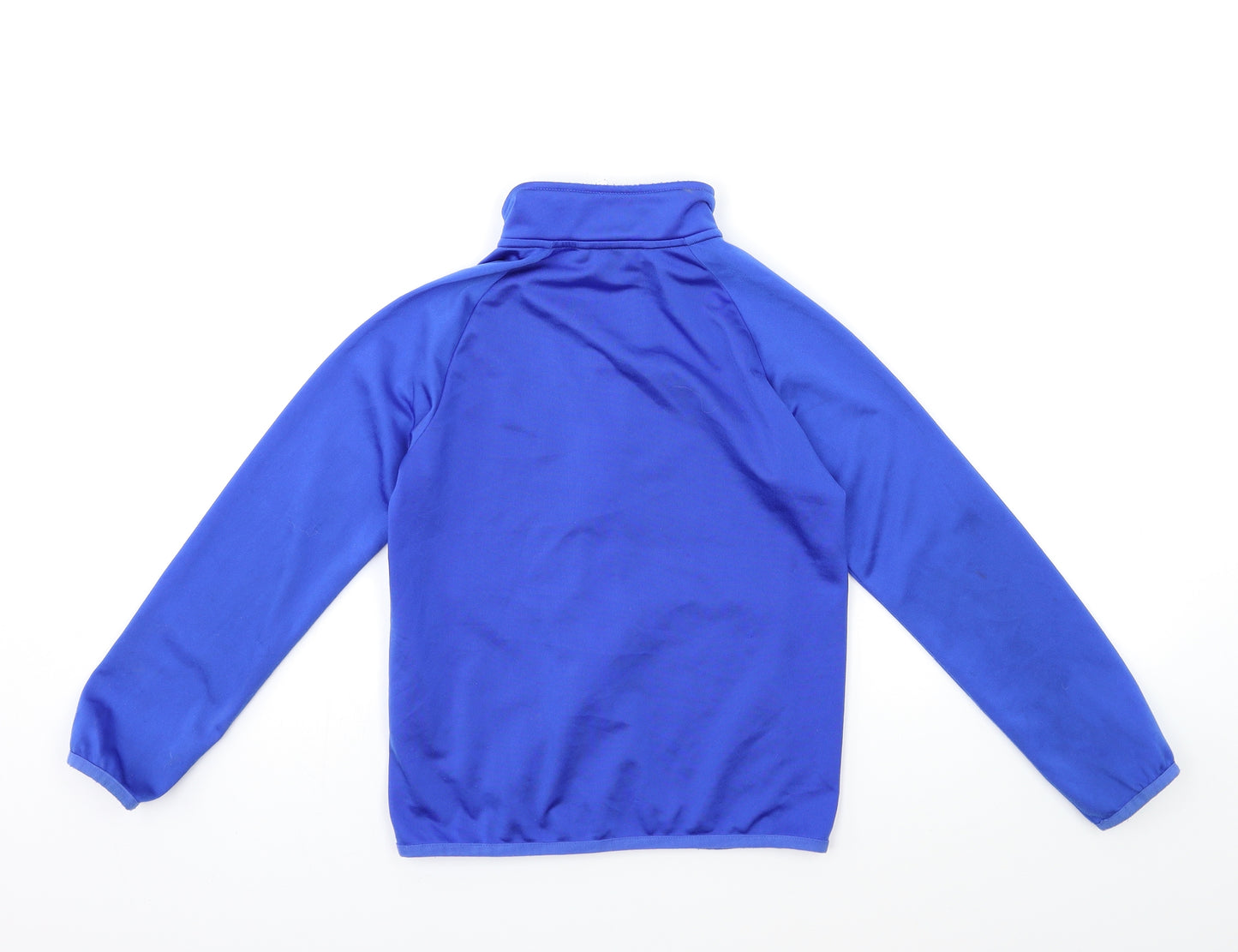 adidas Boys Blue   Full Zip Sweatshirt Size 7-8 Years