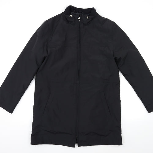 JFW Womens Black   Overcoat Coat Size 10