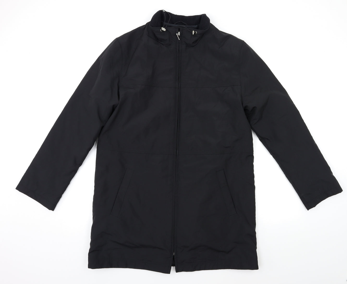 JFW Womens Black   Overcoat Coat Size 10