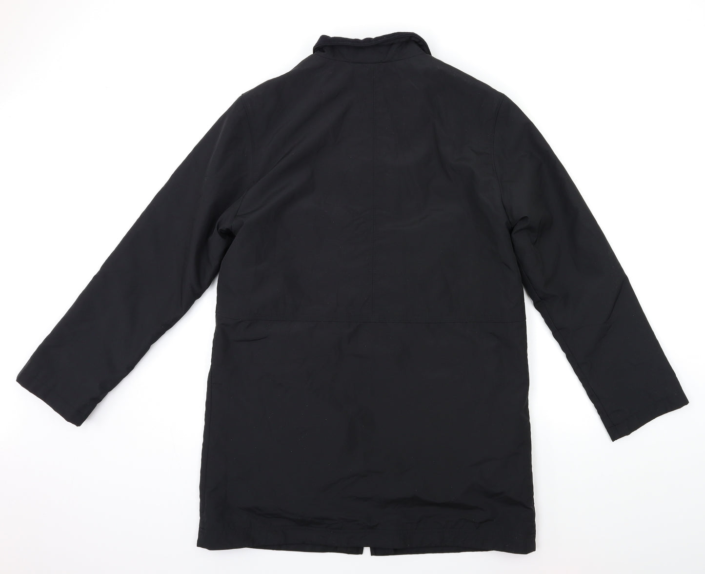 JFW Womens Black   Overcoat Coat Size 10