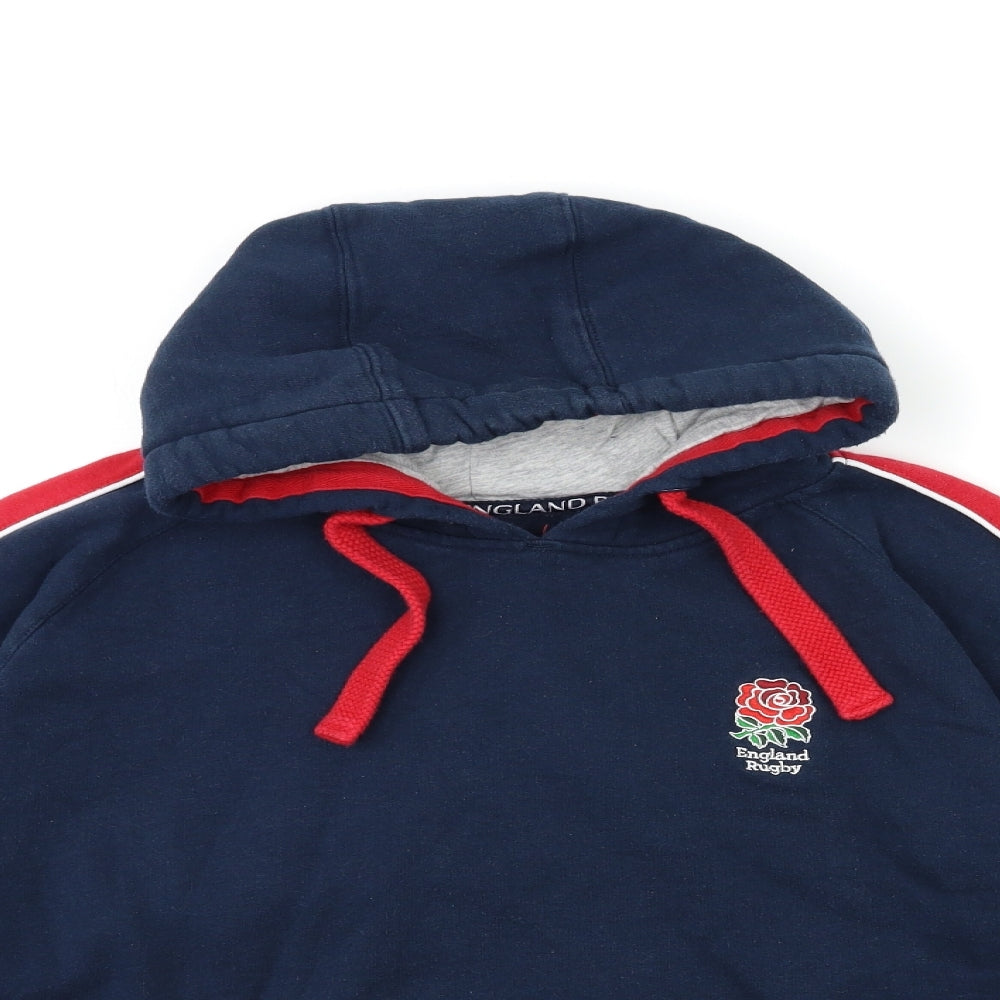 TU Mens Blue   Pullover Hoodie Size XL