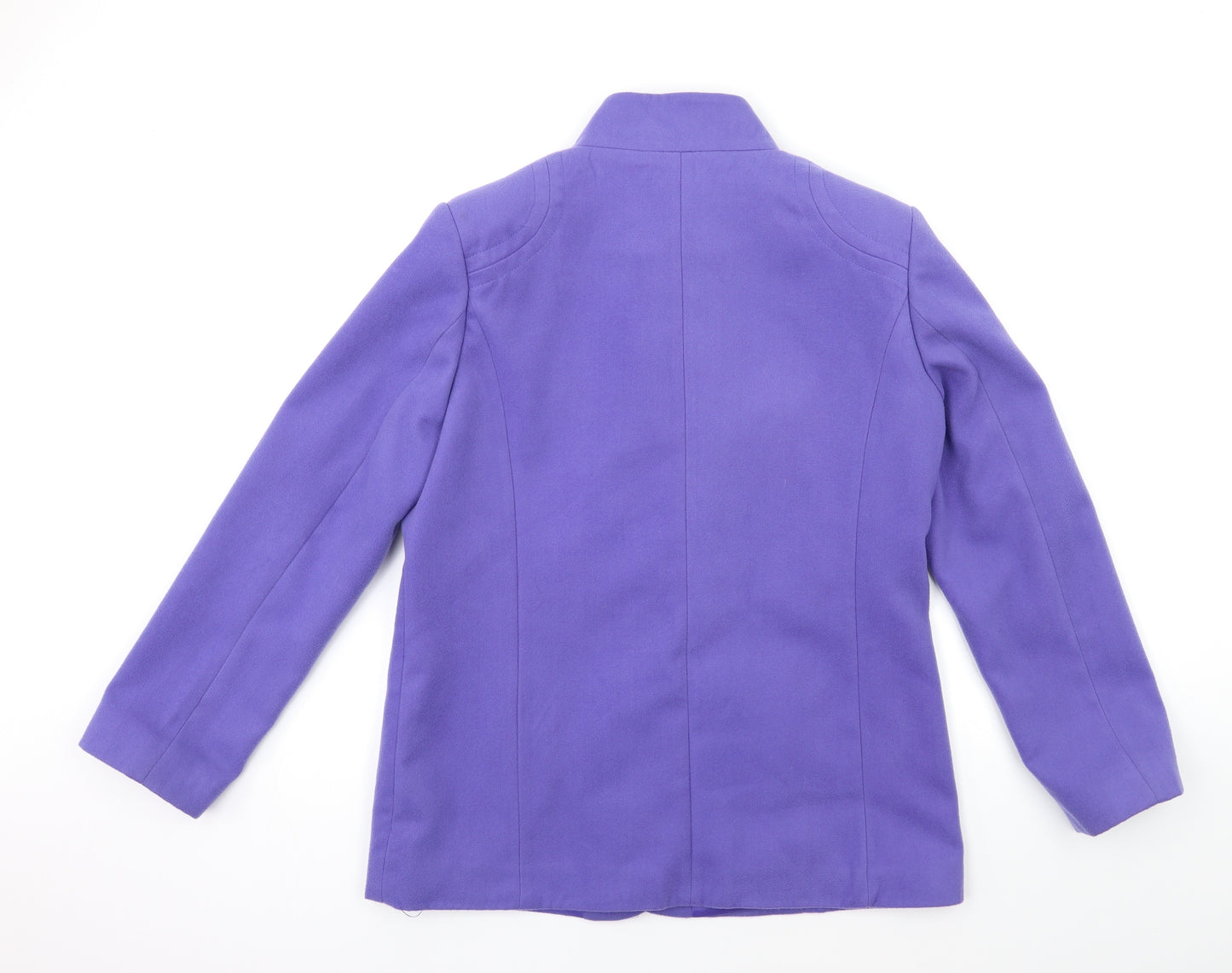 Northmoor Womens Blue   Overcoat Coat Size 12