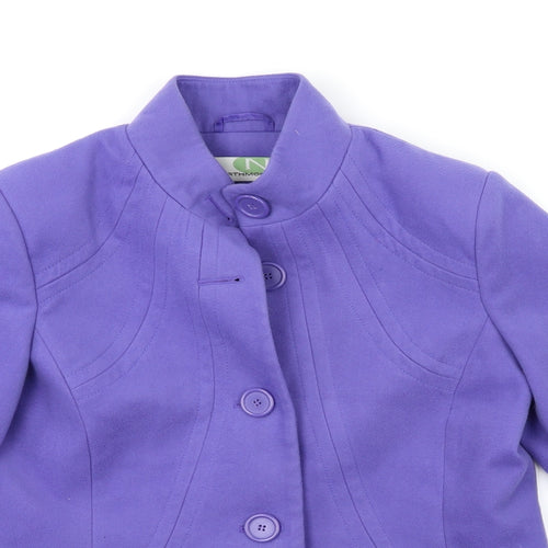 Northmoor Womens Blue   Overcoat Coat Size 12