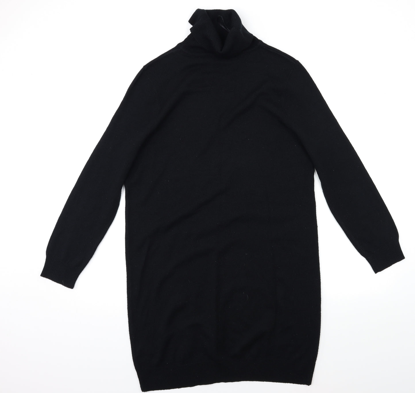 Peacocks Womens Black   Jumper Dress  Size 14