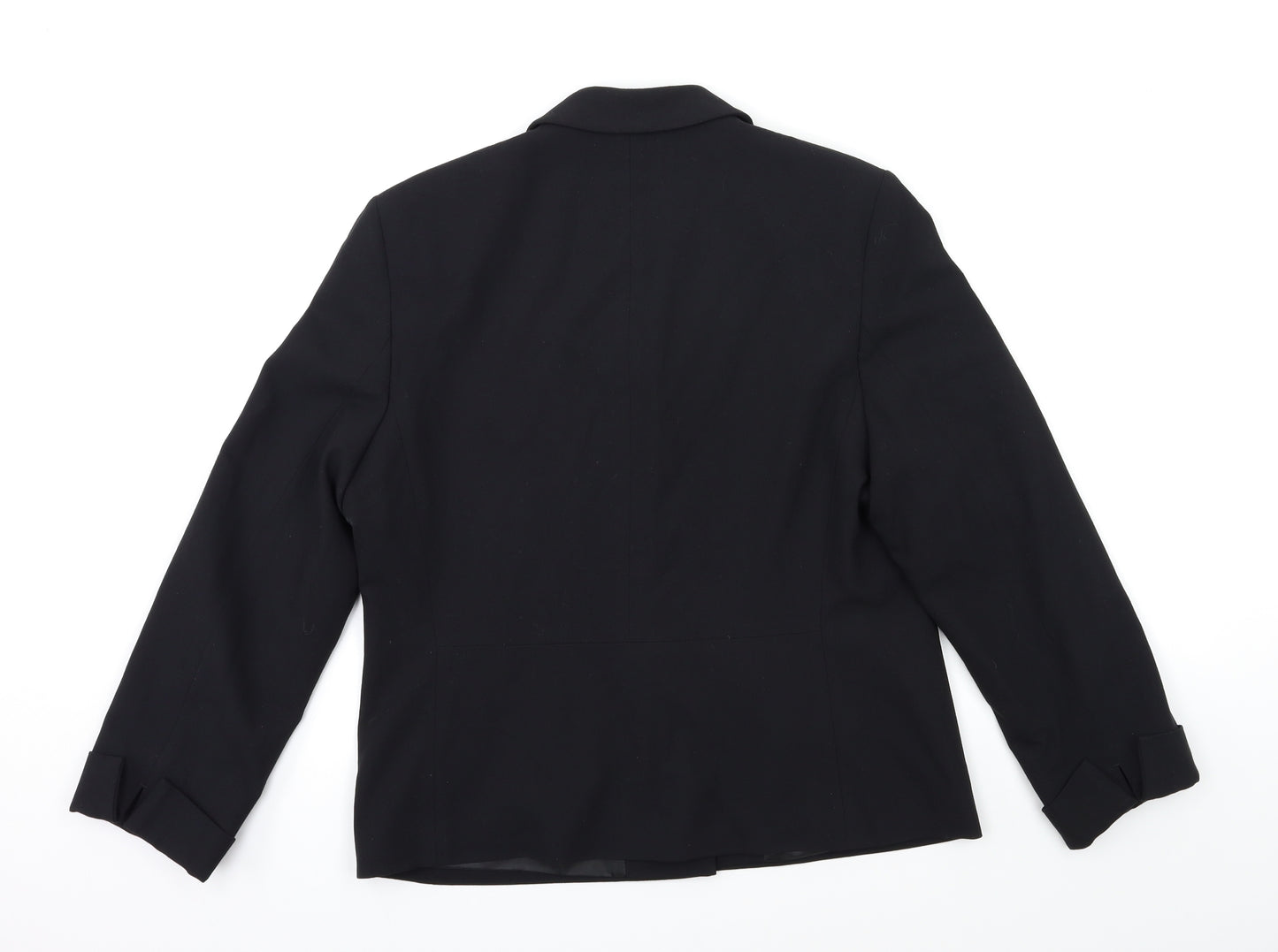 Marks and Spencer Womens Black   Jacket Suit Jacket Size 14
