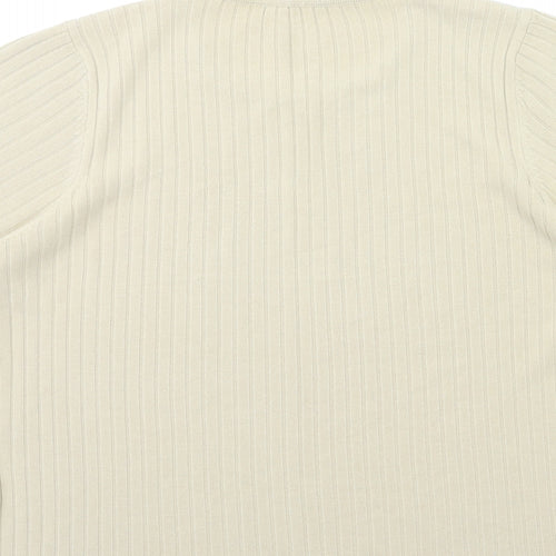 BHS Womens Beige  Knit Pullover Jumper Size 18