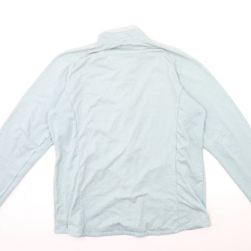 Preworn Womens Blue  Rayon Jacket  Size 18