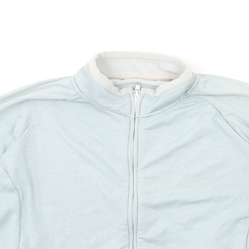 Preworn Womens Blue  Rayon Jacket  Size 18