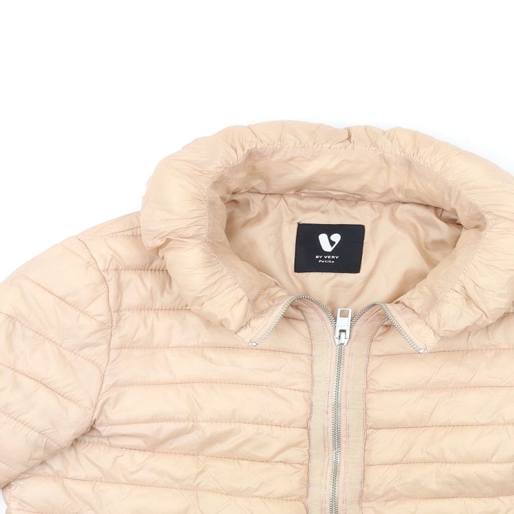 Very Womens Pink   Puffer Jacket Coat Size 10