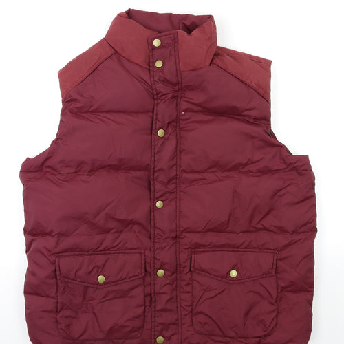 Fat Face Mens Red   Gilet Jacket Size XL
