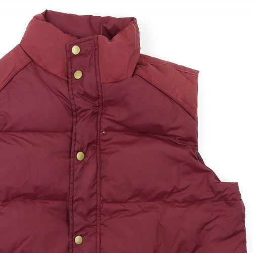 Fat Face Mens Red   Gilet Jacket Size XL