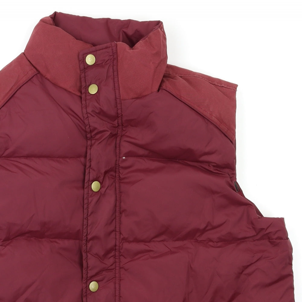 Fat Face Mens Red   Gilet Jacket Size XL