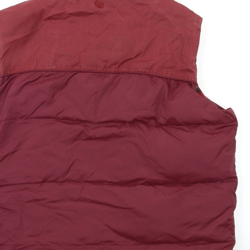 Fat Face Mens Red   Gilet Jacket Size XL