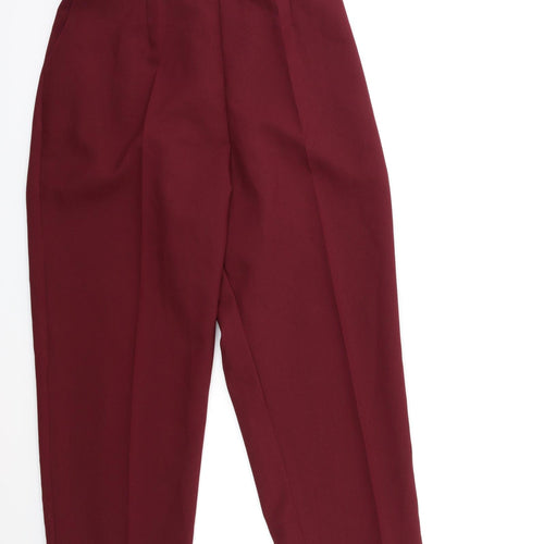 Preworn Womens Red   Trousers  Size S L26 in