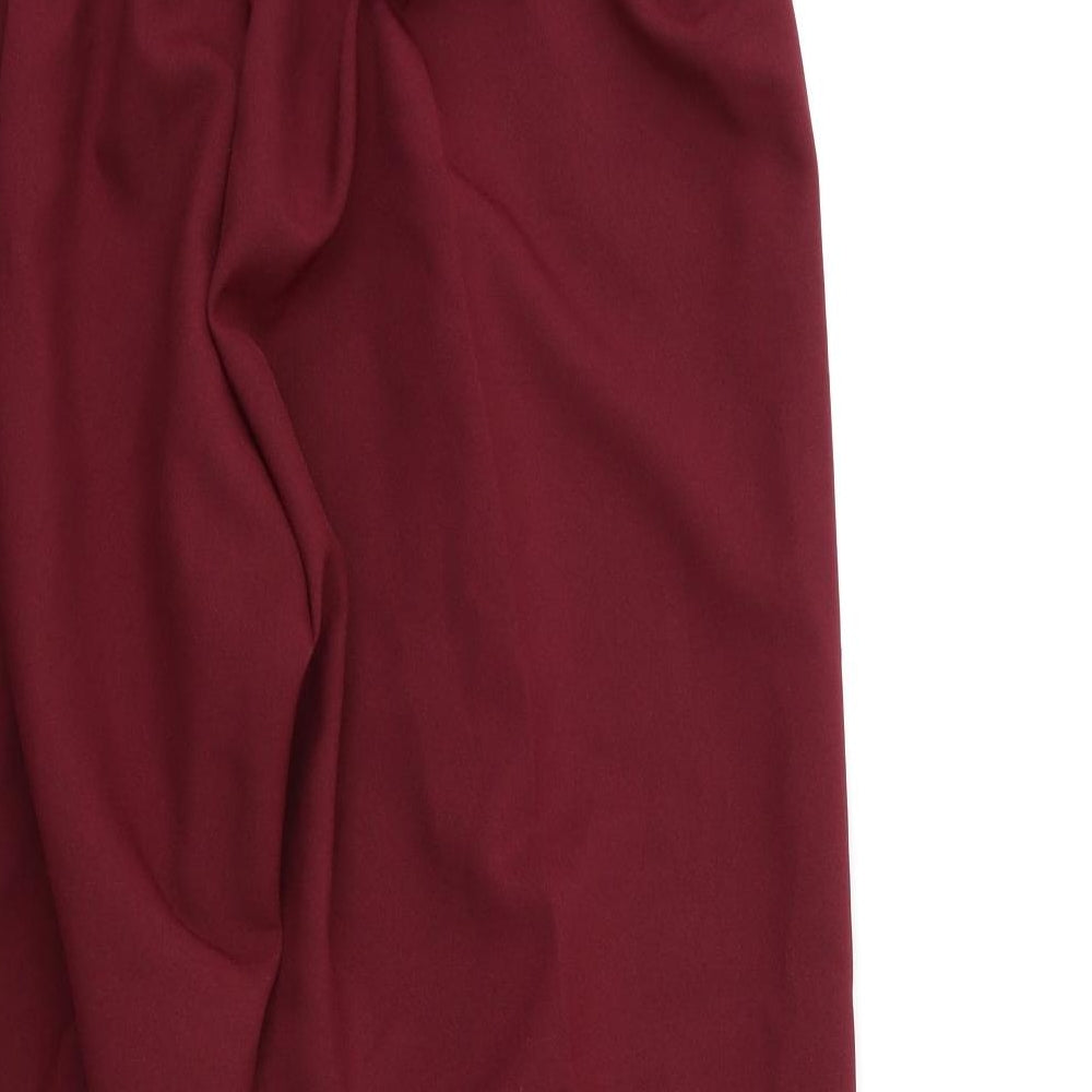 Preworn Womens Red   Trousers  Size S L26 in