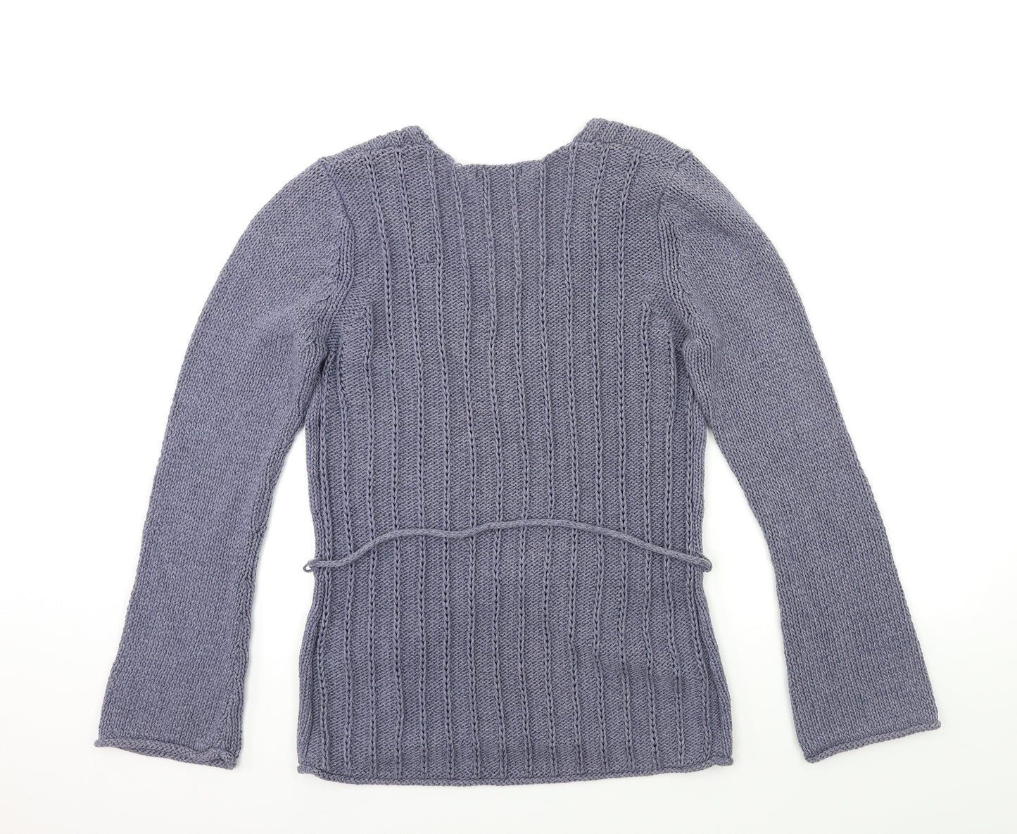 Marks and Spencer Womens Blue  Knit  Jumper Size 14