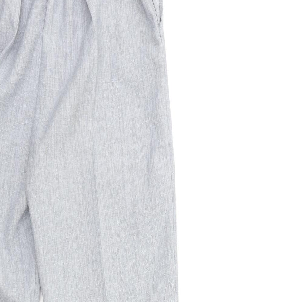 Preworn Womens Grey   Trousers  Size 10 L26 in