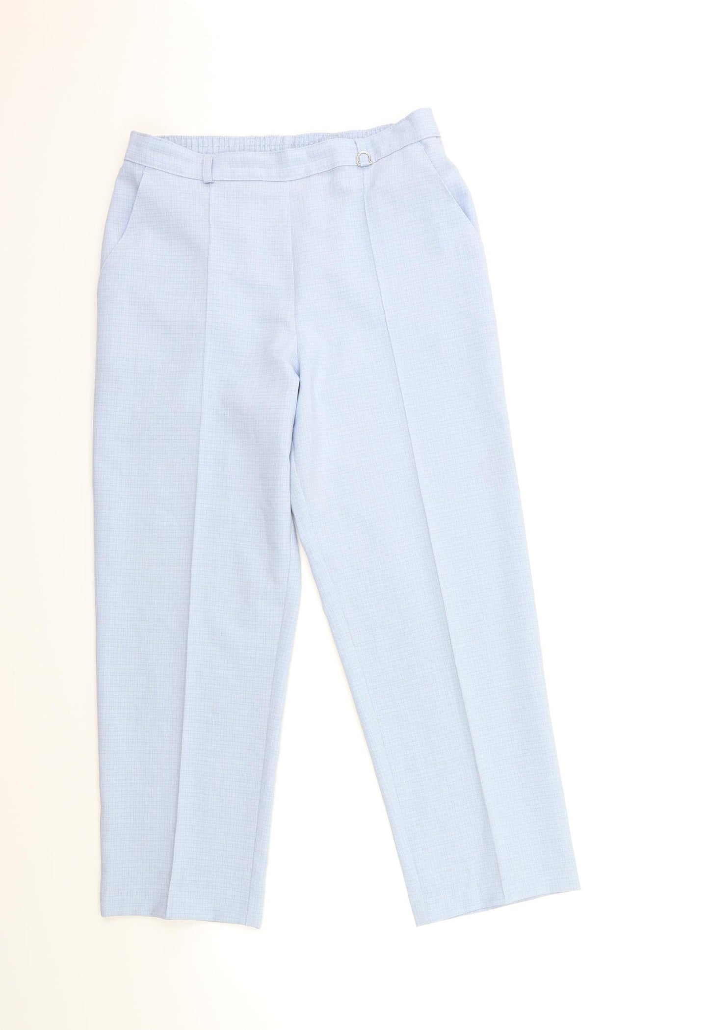 Marks and Spencer Womens Blue   Trousers  Size 10 L26 in