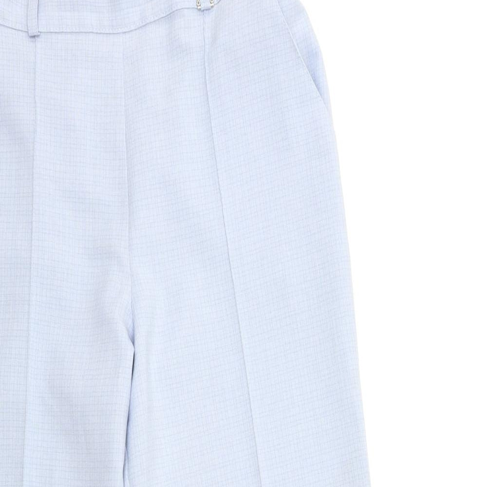 Marks and Spencer Womens Blue   Trousers  Size 10 L26 in