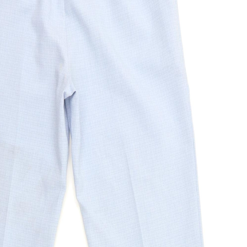 Marks and Spencer Womens Blue   Trousers  Size 10 L26 in