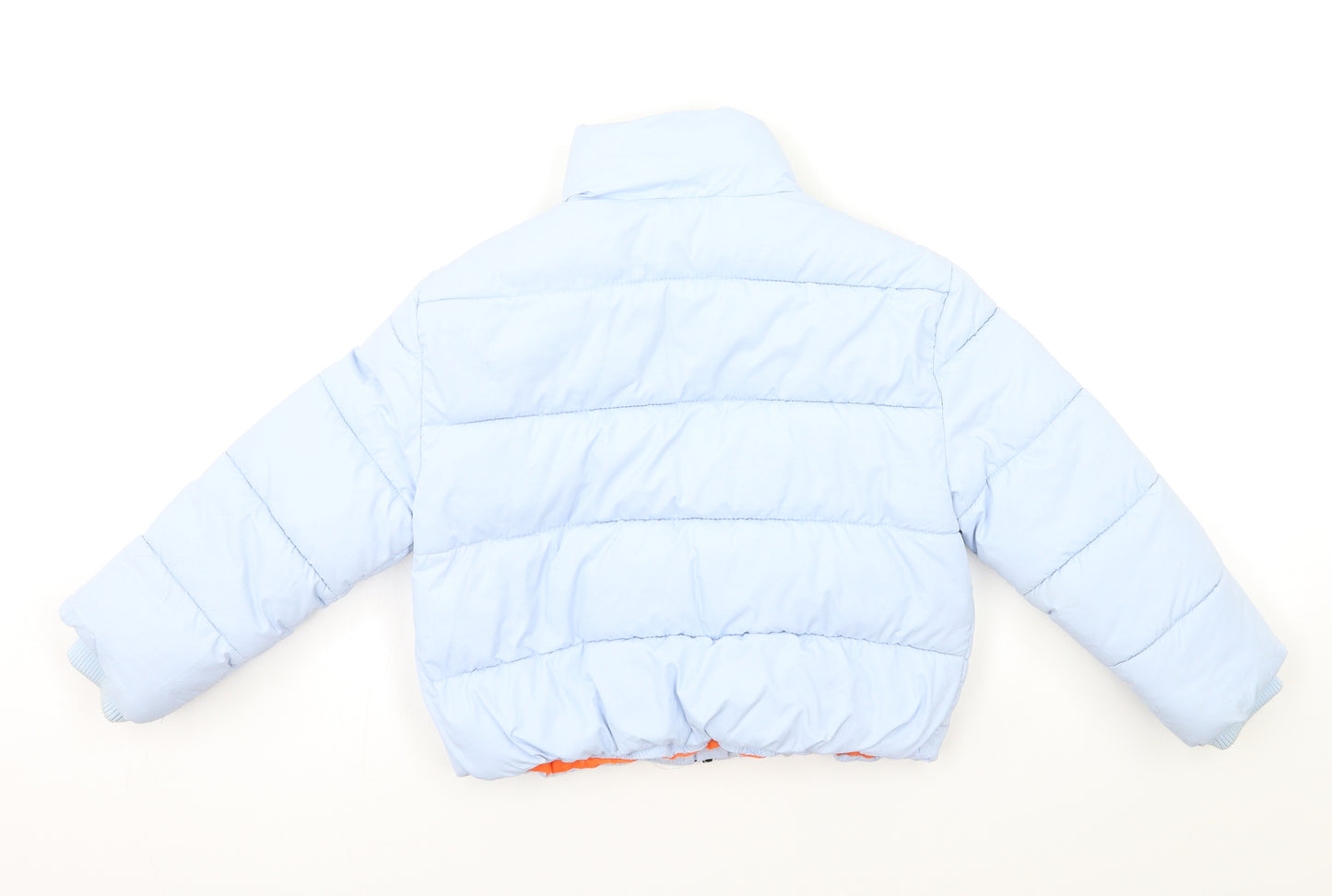 River Island Boys Blue   Puffer Jacket Coat Size 5-6 Years