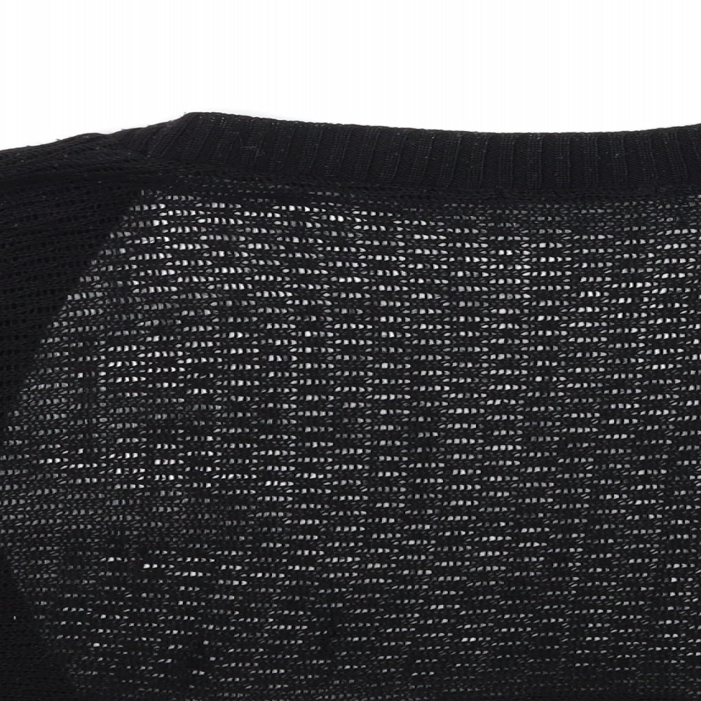 Atmosphere Womens Black  Knit Cardigan Jumper Size 18