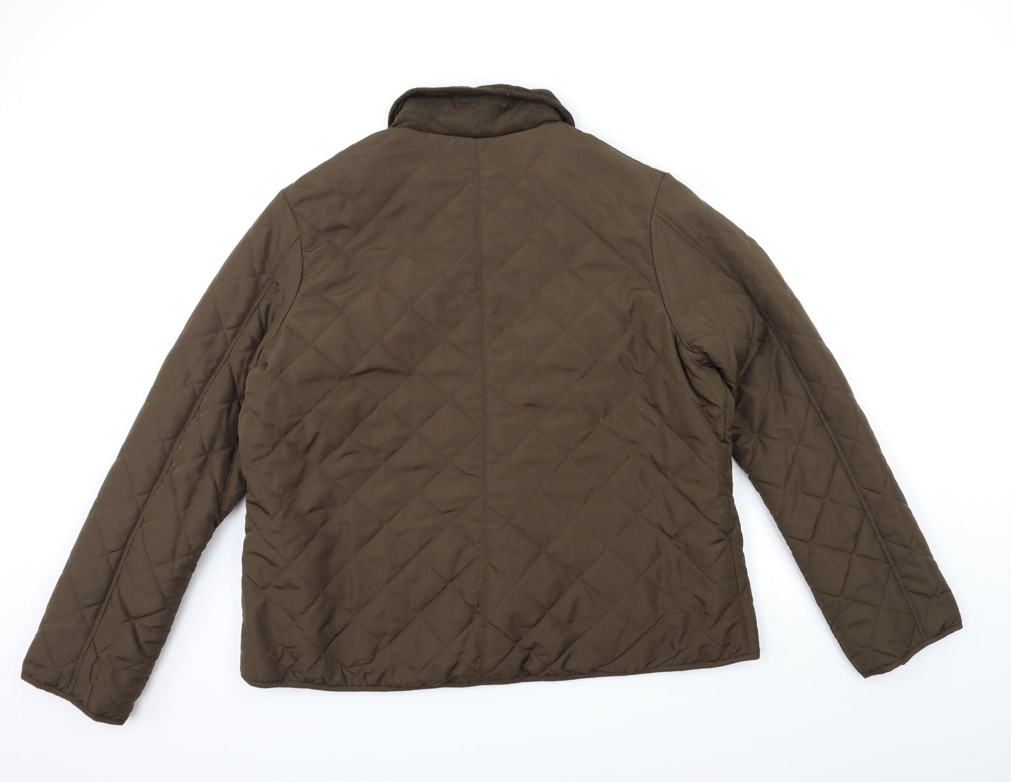 F&F Womens Brown   Quilted Coat Size 22