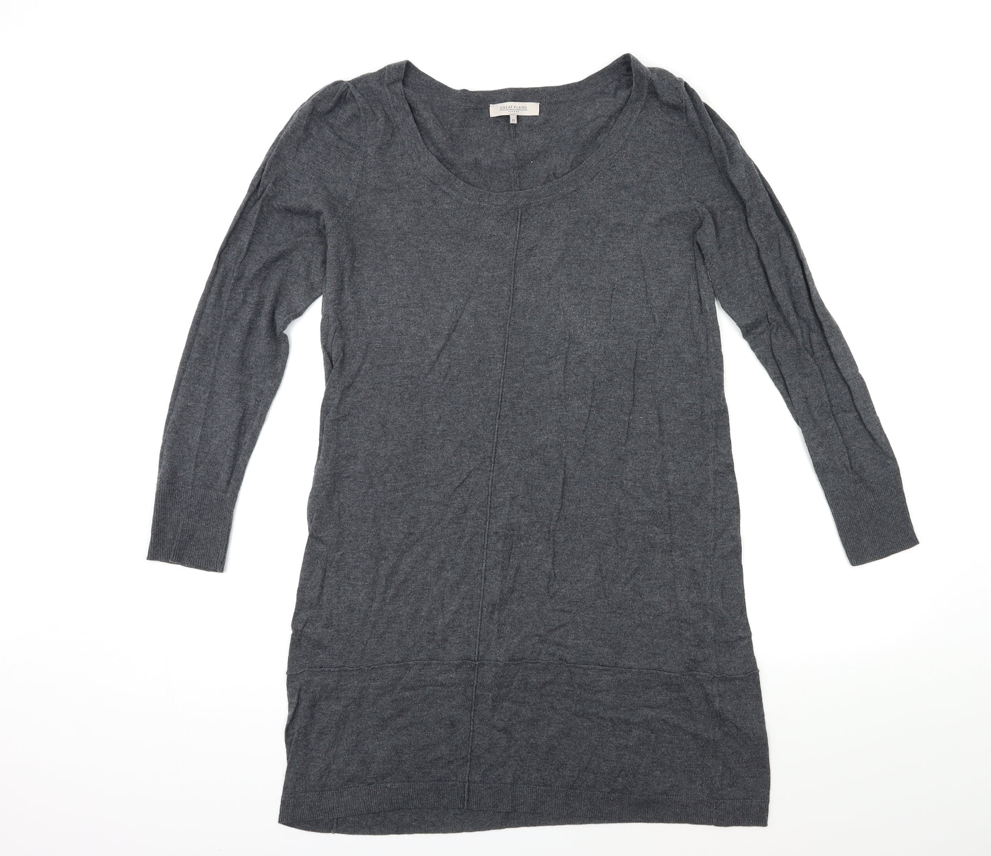 GREAT PLAINS Womens Grey   Jumper Dress  Size M